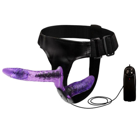 Lesbian Multi-Speed Double Dual Big Dildo Vibrator Strap On